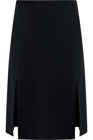 Stella McCartney Front-slit knitted skirt