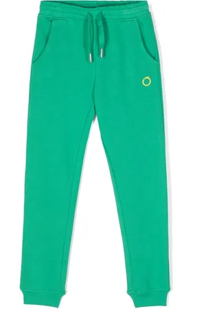 Trussardi Logo-print cotton trousers