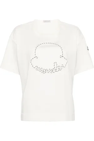 Moncler Logo-appliqu?? cotton T-shirt