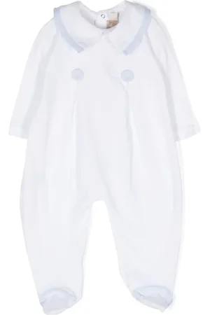 LA STUPENDERIA Contrast-trim cotton pyjamas