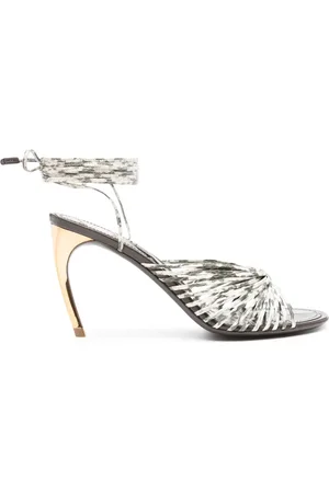 Salvatore Ferragamo 95mm leather sandals