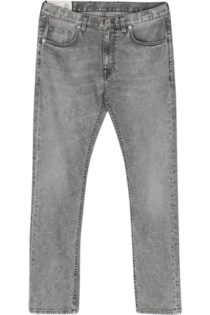 ELEVENTY Mid-rise tapered jeans
