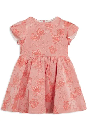 Tartine Et Chocolat Floral-jacquard flared dress