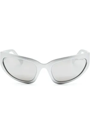 Marc Jacobs The Bold Logo biker-frame sunglasses