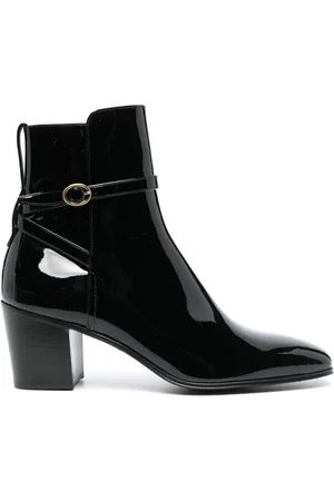 Saint Laurent Patent 70mm ankle boots