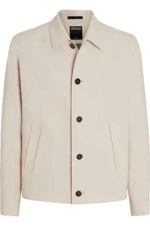 Ermenegildo Zegna Chore linen shirt jeacket