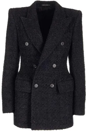 Balenciaga Hourglass tweed blazer