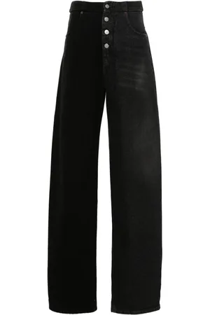 Maison Margiela Half and Half wide-leg jeans