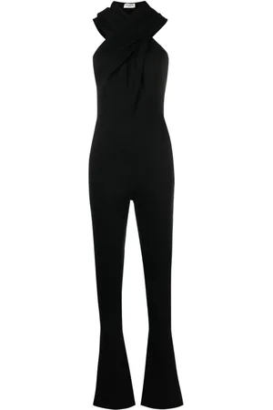 Saint Laurent Halterneck open-back jumpsuit