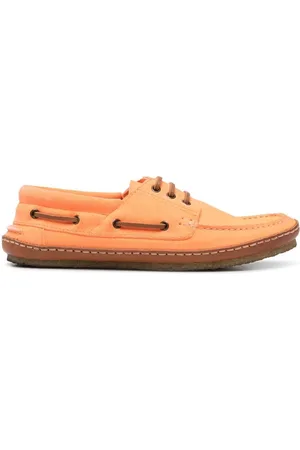 Saint Laurent Ashe leather boat shoes