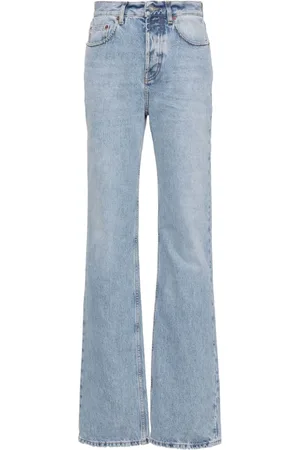 Saint Laurent Straight-leg cotton jeans
