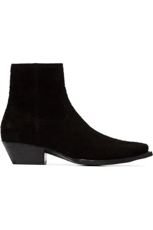 Saint Laurent Lukas 40mm cowboy ankle boots