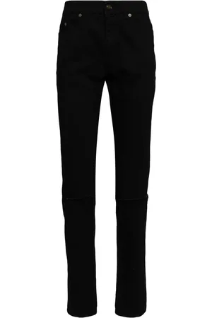 Saint Laurent Distressed slim-leg jeans
