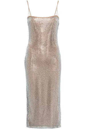 GIUSEPPE DI MORABITO Crystal-embellished mini dress