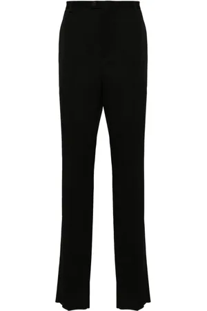 Saint Laurent High-waist straight-leg trousers
