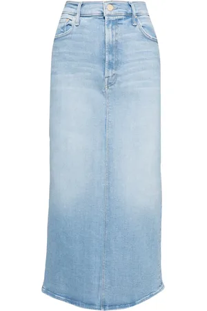 Mother Pusher high-rise midi skirt