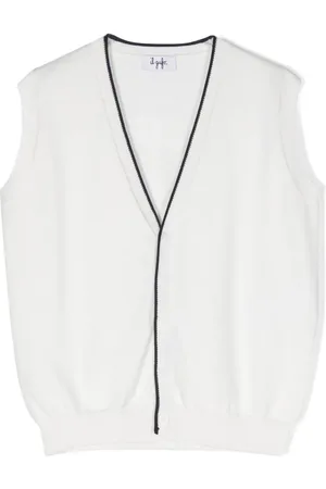 Il gufo Fine-knit gilet