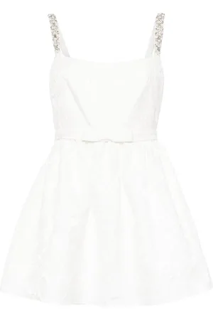 Sachin & Babi Serena floral-embroidered mini dress