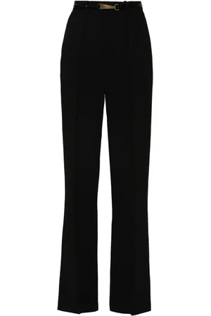 Elisabetta Franchi Belted straight trousers