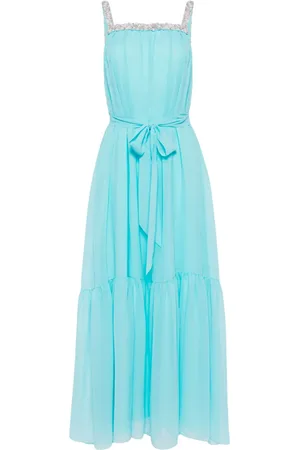 Sachin & Babi Kami chiffon gown
