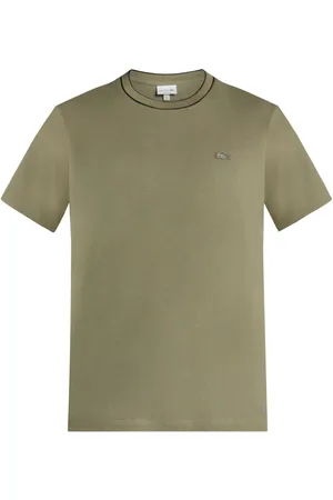 Lacoste Logo-patch organic cotton T-shirt