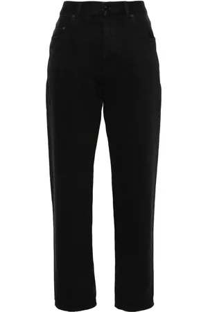Saint Laurent Vanessa high-rise straight-leg jeans
