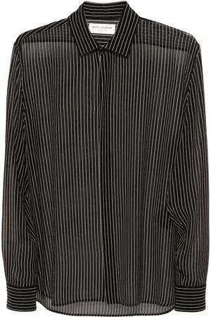 Saint Laurent Pinstripe silk shirt