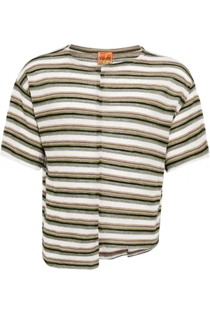 Vitelli Patchwork striped T-shirt