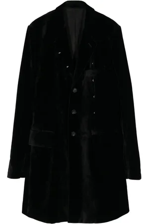 Takahiromiyashita The Soloist Hook-and-eye detailed coat