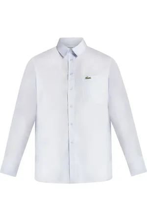 Lacoste Logo-appliqué cotton shirt
