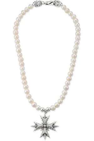 EMANUELE BICOCCHI EB Crest pearl necklace