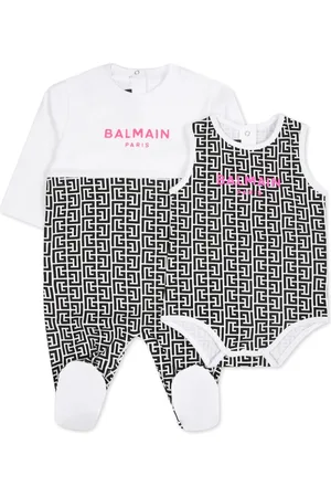 Balmain PB monogram-print pyjama set