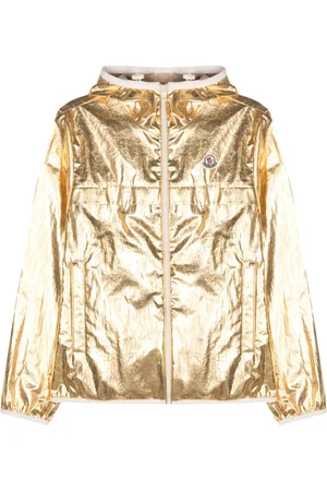 Moncler Roques laminated hooded jacket