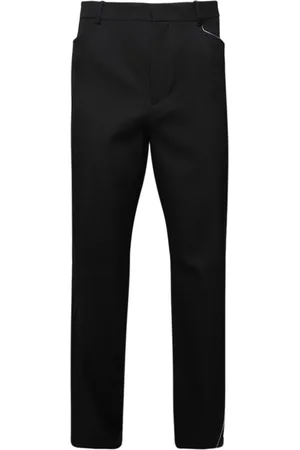 Lanvin X Future panelled wool trousers