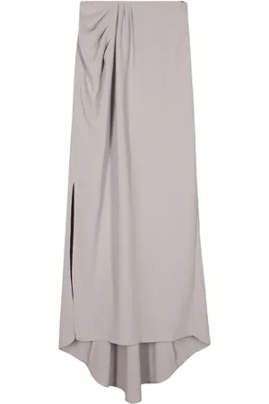 Elisabetta Franchi Draped maxi skirt
