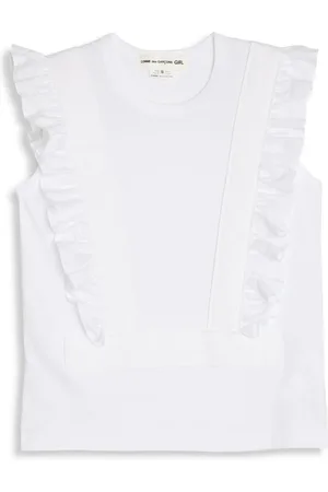 Comme des Garçons Ruffled cotton top