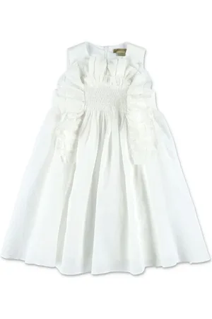 Stella McCartney Ruffle-detailing organic-cotton dress