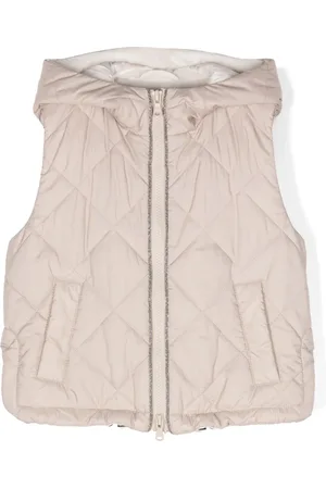 Brunello Cucinelli Monili-detail padded gilet