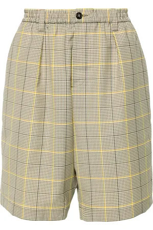 Marni Plaid-check bermuda shorts
