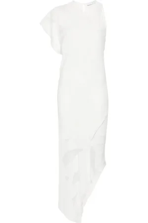IRO Shanon asymmetric midi dress
