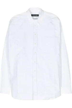 Y / PROJECT Scrunched cotton shirt