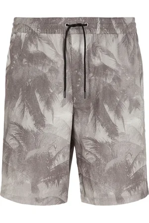 Emporio Armani Graphic-print track shorts