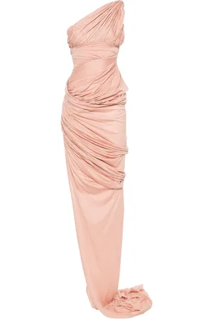 Rick Owens Draped Gown cotton maxi dress