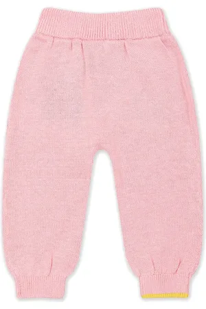 Gensami Elasticated-waistband knitted trousers