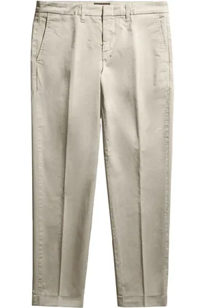 FAY Straight-leg cotton chinos