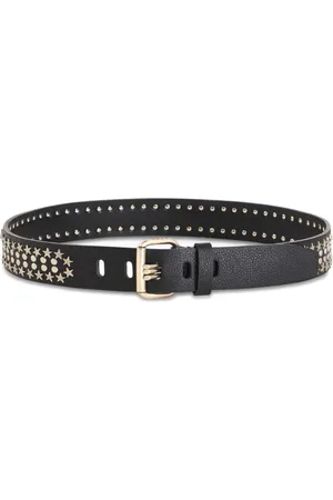 Etro Stud-embellished leather belt