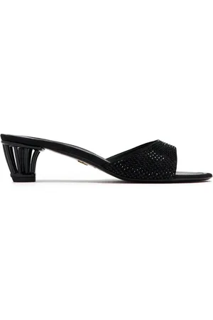 Salvatore Ferragamo Ramilu 40mm satin mules