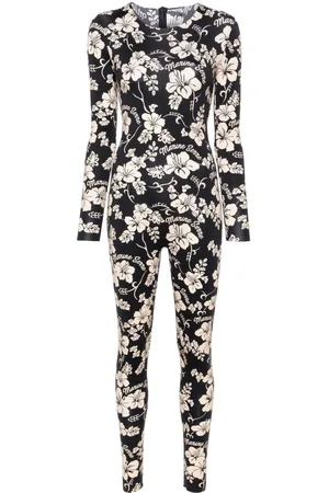 Marine Serre Regenerated floral-print catsuit