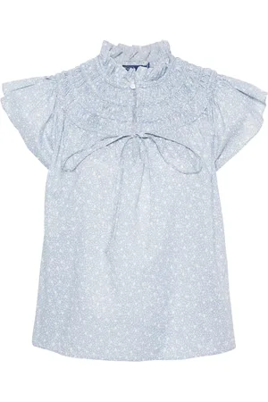 Ralph Lauren Floral-print cotton blouse
