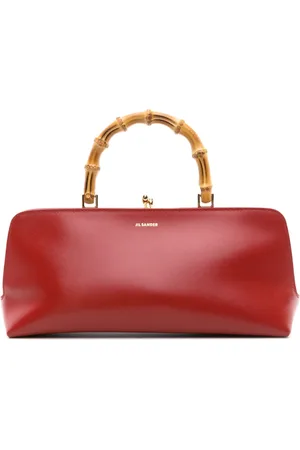 Jil Sander Small Goji leather tote bag